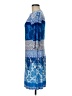 Donna Morgan Paisley Blue Cocktail Dress Size 8 - photo 5