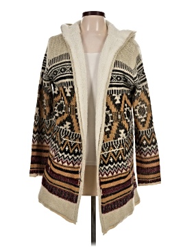 Woven Heart Coat