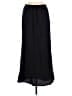 Shein 100% Cotton Solid Black Formal Skirt Size M - photo 1