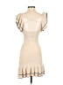 Bebe 100% Polyester Tan Cocktail Dress Size S - photo 2