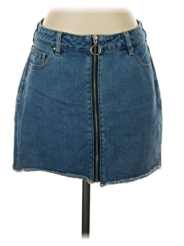 PacSun Denim Skirt (view 1)