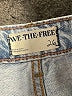 We the Free 100% Cotton Hearts Blue Jeans Size 26 waist - photo 4