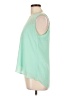 Lapis 100% Polyester Green Sleeveless Blouse Size L - photo 5