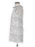 Topshop 100% Polyester Gray Casual Dress Size 2 - photo 5