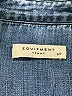 Equipment Blue Casual Dress Size S - photo 7