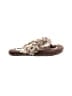 Yellow Box Brown Flip Flops Size 8 - photo 1