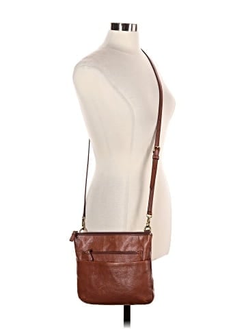 Fossil Leather Crossbody Bag (view 2)