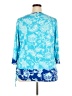 Ruby Rd. Blue 3/4 Sleeve T-Shirt Size 2X - photo 2
