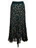 J.Jill Paisley Teal Casual Skirt Size S (tall) - photo 2