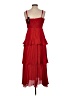 Lulus 100% Polyester Red Cocktail Dress Size M - photo 2