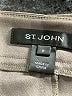 St. John Brown Short Sleeve Blouse Size P (petite) - photo 7