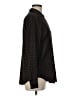Ann Taylor 100% Polyester Houndstooth Brown Long Sleeve Blouse Size M - photo 4