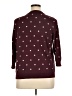 ModCloth Polka Dots Burgundy Pullover Sweater Size 1X - photo 2