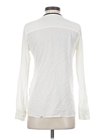 James Perse Long Sleeve Blouse (view 2)