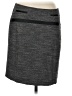 Express Solid Gray Formal Skirt Size 6 - photo 1