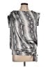 J by Jasper Conran 100% Polyester Silver Sleeveless Blouse Size 10 - photo 1
