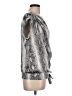 J by Jasper Conran 100% Polyester Silver Sleeveless Blouse Size 10 - photo 4