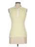 Golfino 100% Polyamide Yellow Sleeveless Polo Size 8 - photo 1