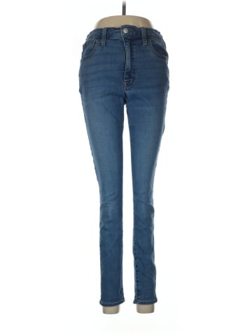 Madewell 9" Mid-Rise Roadtripper Supersoft Skinny Jeans in Hastings Wash (view 1)