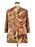 DressBarn Brown 3/4 Sleeve Blouse Size 22 - photo 2