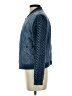 Cloth & Stone 100% Tencel Lyocell Argyle Blue Jacket Size S - photo 5
