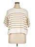 CeCe Ivory Short Sleeve Top Size XL - photo 1