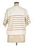 CeCe Ivory Short Sleeve Top Size XL - photo 2