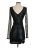 Bebe Metallic Black Cocktail Dress Size S (petite) - photo 2