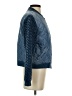 Cloth & Stone 100% Tencel Lyocell Argyle Blue Jacket Size S - photo 4
