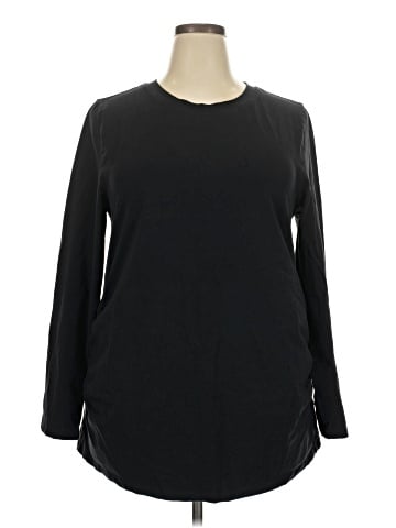 J.Crew Factory Store 3/4 Sleeve T-Shirt (view 1)