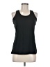 Danskin Now Black Sleeveless T-Shirt Size 8 - photo 1