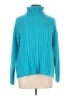 Shein Curve 100% Acrylic Teal Turtleneck Sweater Size 12 Plus (0) - photo 1