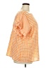 Shein Curve 100% Polyester Orange Short Sleeve Blouse Size 4X - photo 4