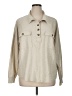 Natural Reflections Tan Long Sleeve Button-Down Shirt Size XL - photo 1
