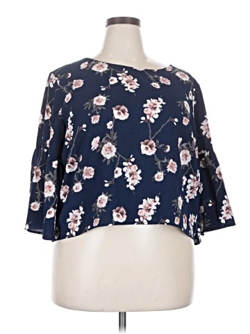 rue21 3/4 Sleeve Blouse (view 1)