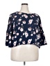 rue21 Blue 3/4 Sleeve Blouse Size 2X - photo 1
