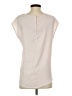 Adrienne Vittadini 100% Linen Pink Short Sleeve Top Size S - photo 2