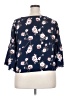 rue21 Blue 3/4 Sleeve Blouse Size 2X - photo 2