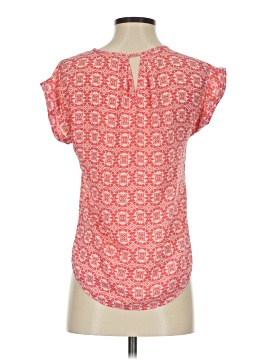 Pink Rose Short Sleeve Blouse (view 2)