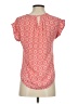 Pink Rose 100% Polyester Orange Short Sleeve Blouse Size XS - photo 2