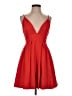Lulus Red Cocktail Dress Size M - photo 1
