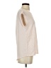Adrienne Vittadini 100% Linen Pink Short Sleeve Top Size S - photo 4