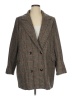 Treasure & Bond Plaid Brown Coat Size 1X - photo 1