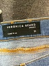 Veronica Beard Jeans Chevron-herringbone Blue Jeans Size 28 waist - photo 7