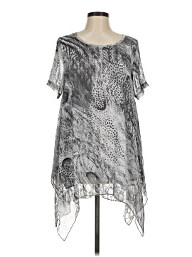 Lior Luxe Short Sleeve Blouse (view 1)