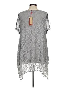 Lior Luxe Short Sleeve Blouse (view 2)