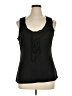 Halogen 100% Modal Black Sleeveless Blouse Size XL - photo 1