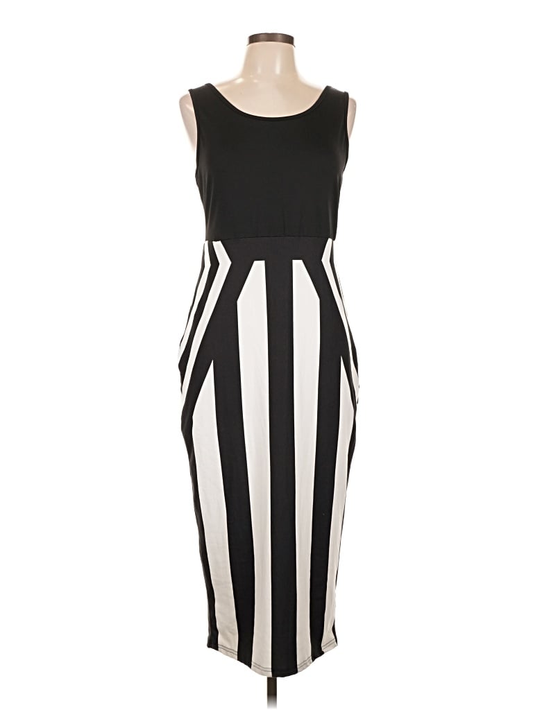 Pre-owned Shein Cocktail Dress In Black