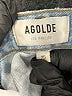 AGOLDE 100% Cotton Blue Jeans Size 25 waist - photo 4