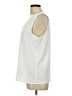 Unbranded 100% Polyester Ivory Sleeveless Blouse Size L - photo 5